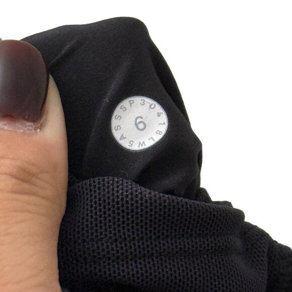 Lululemon Heathered Black On The Fly 28 Inseam Jogger Pants Womens Size 6 - Picture 4 of 6